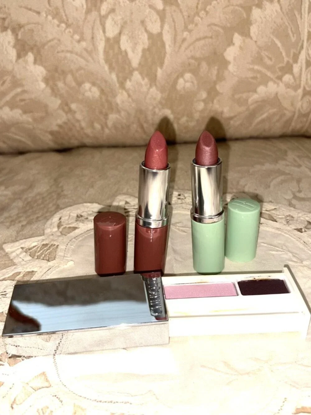 💋 Clinique Lipstick Duo & Eyeshadow Compact